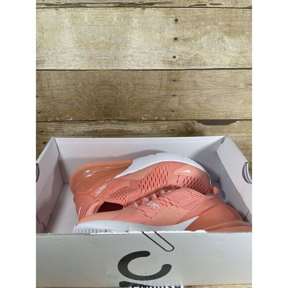 Nike Women's Air Max 270 Crimson Bliss White DJ2746 600 Size 5 - Picture 8 of 8